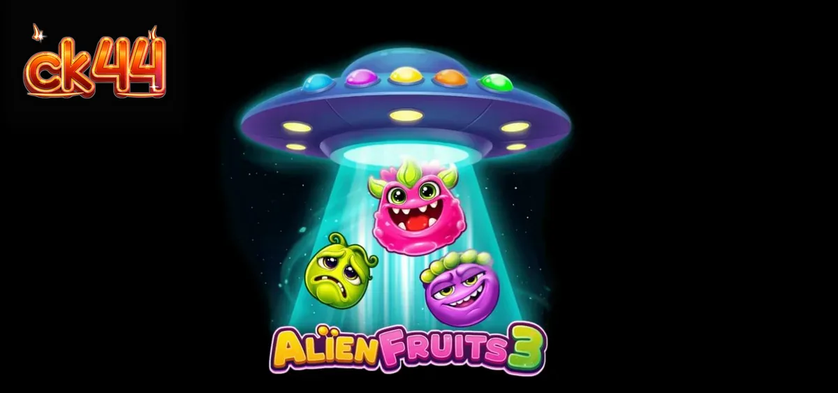 Alien Fruits 3 স্লট গেমের মোবাইল ইন্টারফেস এবং গ্রিড লেআউট